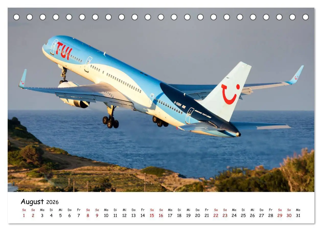 Bild: 9783457689998 | Flugzeuge in beeindruckender Kulisse (Tischkalender 2026 DIN A5...
