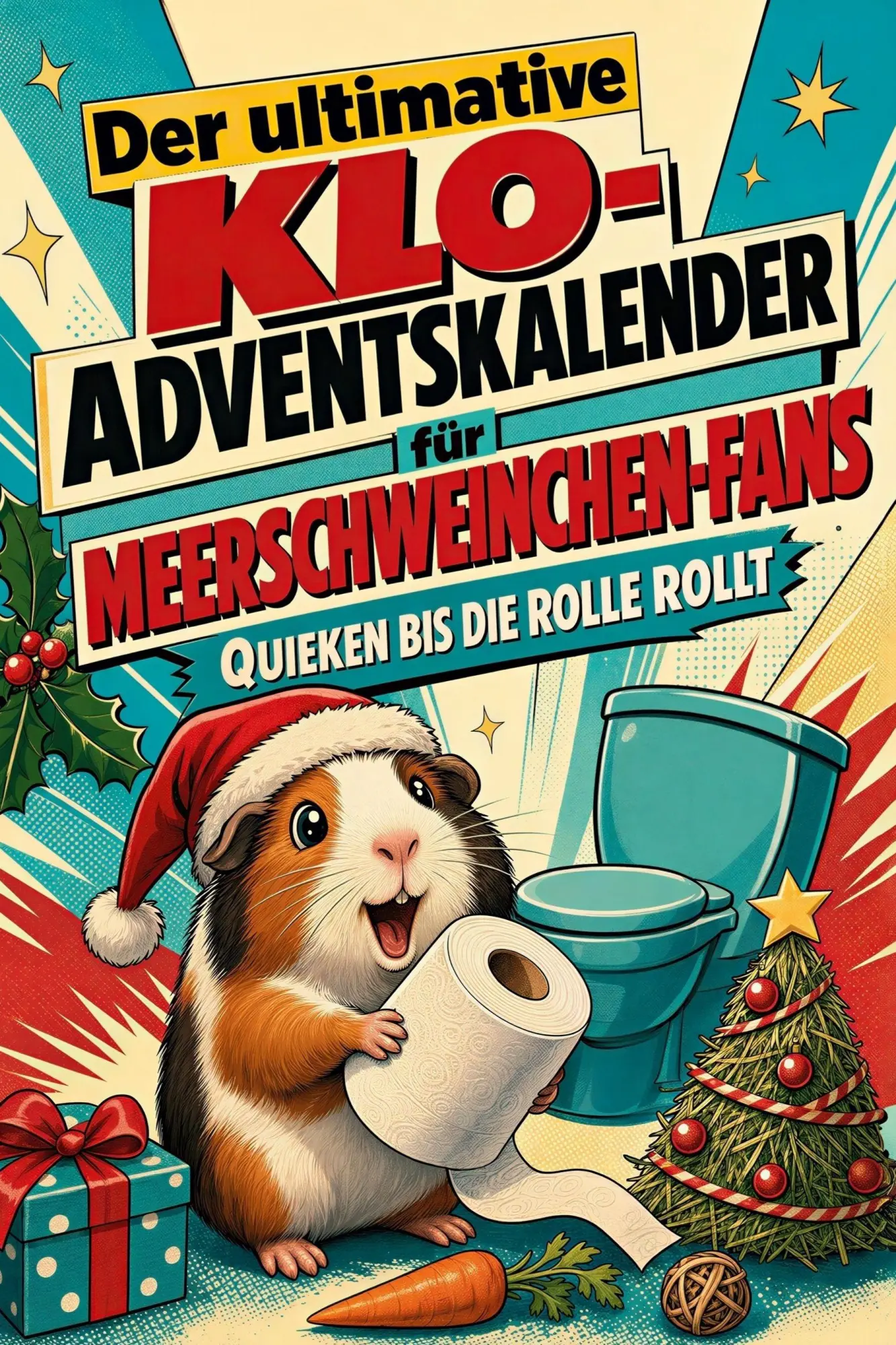Cover: 9783696109998 | Der ultimative Klo-Adventskalender für Meerschweinchen-Fans | König
