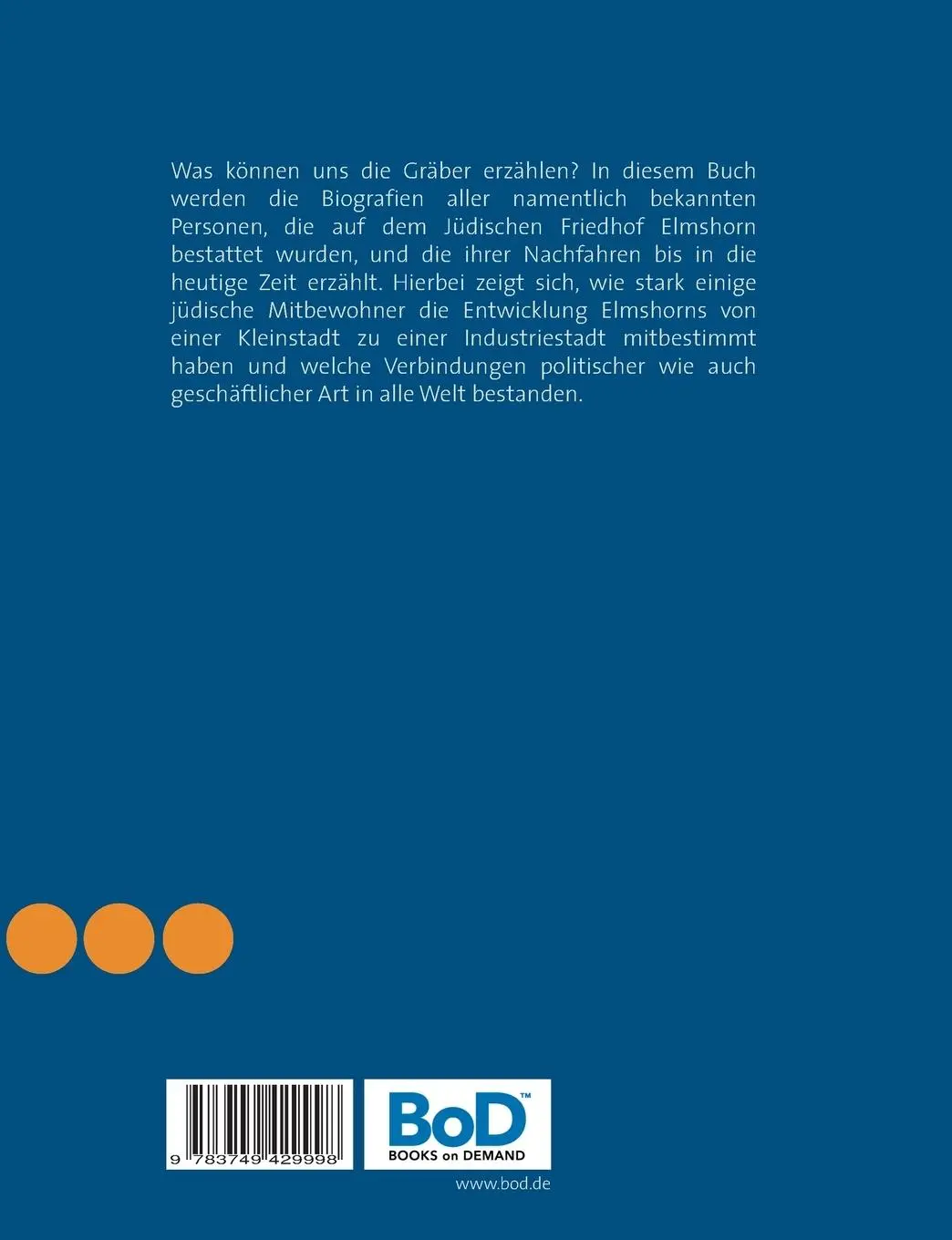Rückseite: 9783749429998 | Was können uns die Gräber erzählen? | Harald Kirschninck | Taschenbuch
