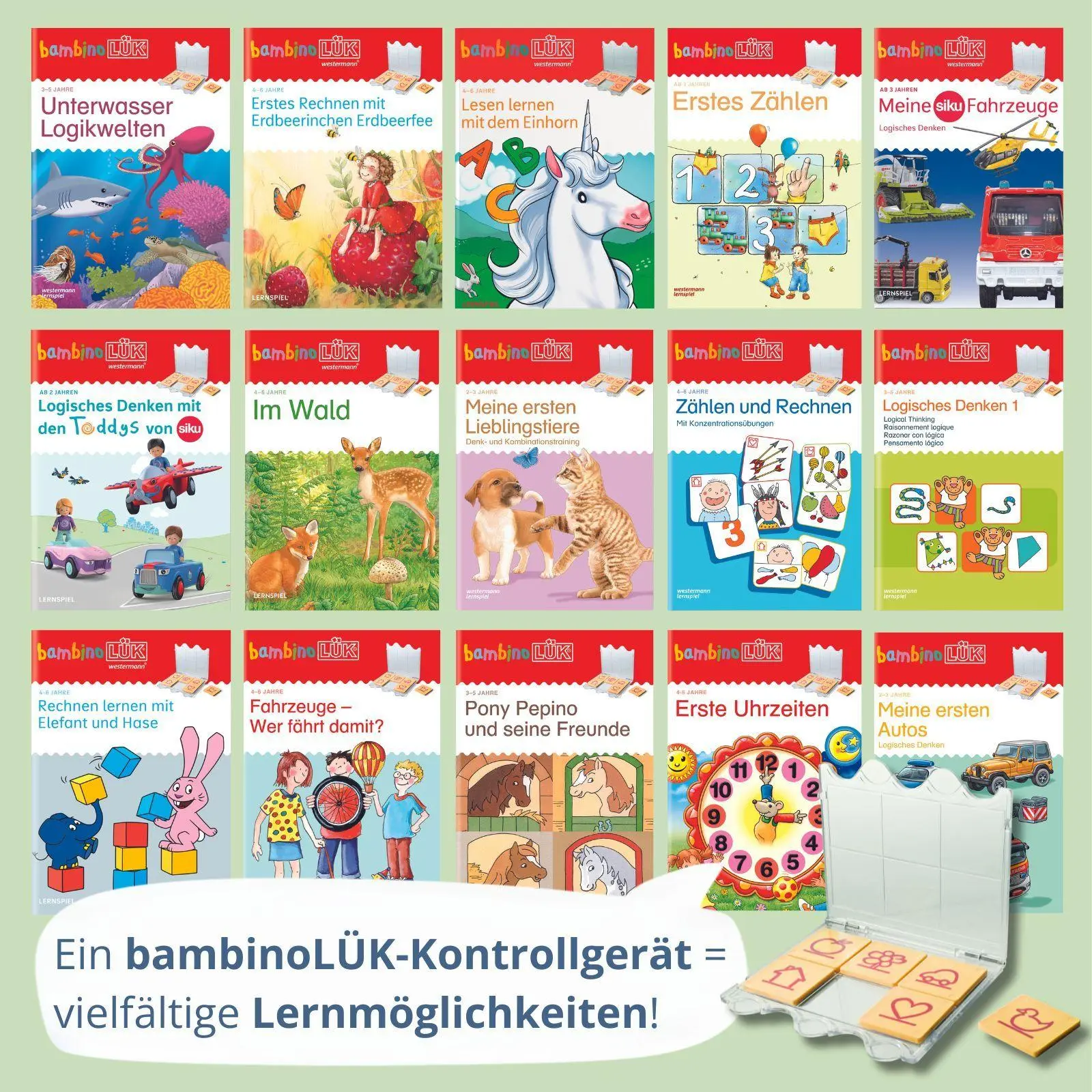 Bild: 9783837779998 | bambinoLÜK-Set | 2/3/4 Jahre | Mehrteiliges Produkt in Box/Schachtel