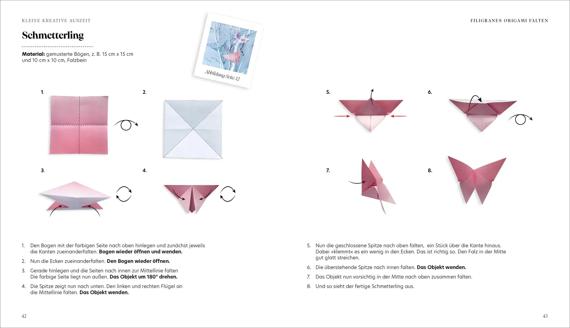 Bild: 9783838839998 | Kleine kreative Auszeit: filigranes Origami | Ina Mielkau | Buch