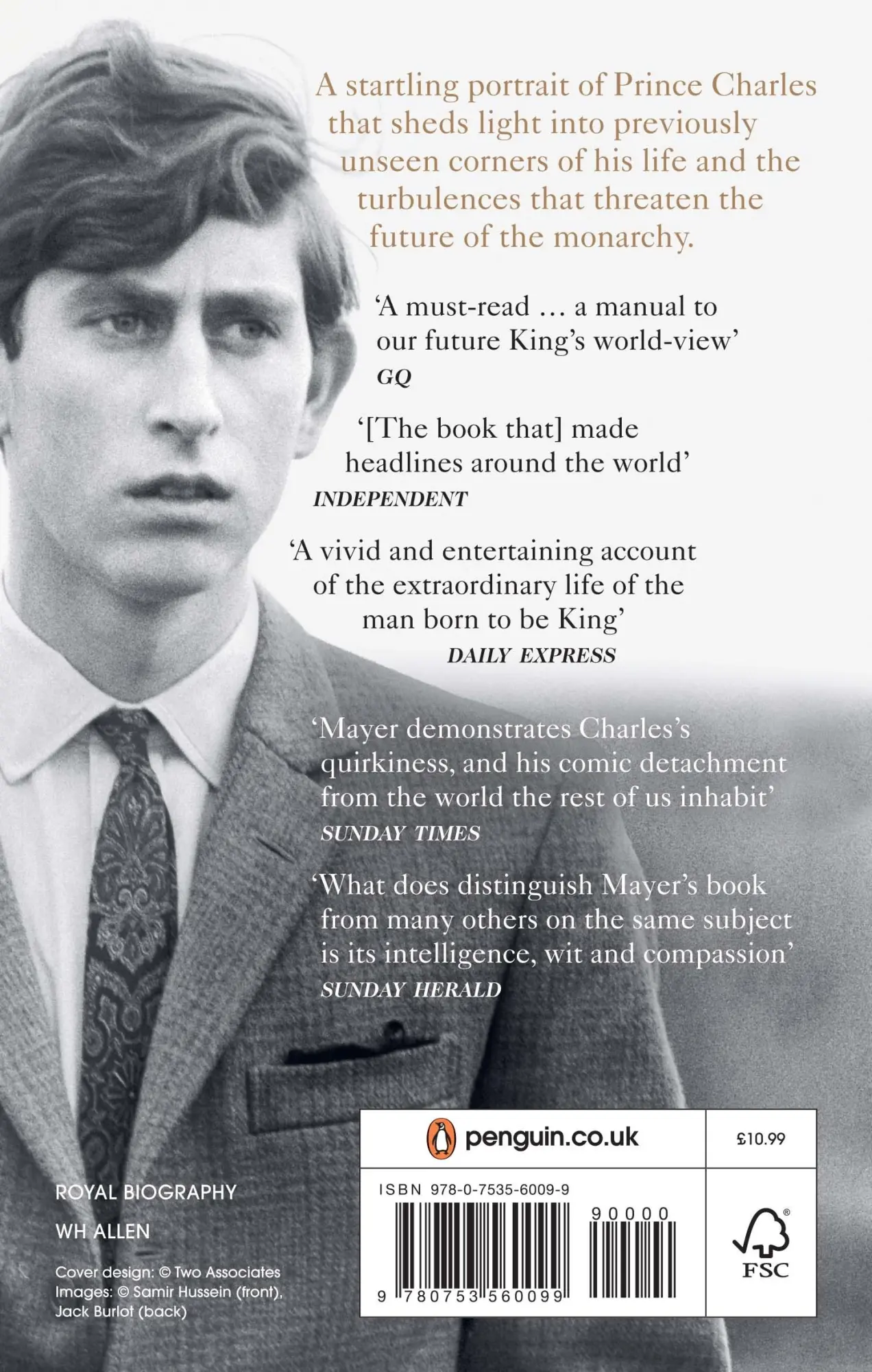 Rückseite: 9780753560099 | Charles: The Heart of a King | Catherine Mayer | Taschenbuch | 544 S.
