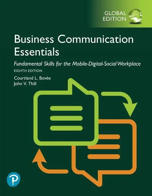 Cover: 9781292330099 | Business Communication Essentials: Fundamental Skills for the...