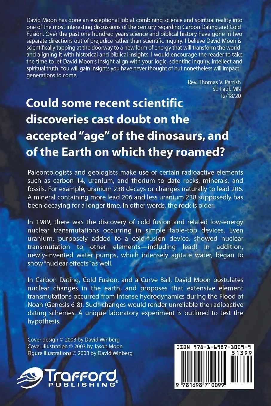 Rückseite: 9781698710099 | Carbon Dating, Cold Fusion, and a Curve Ball | David D. Moon | Buch