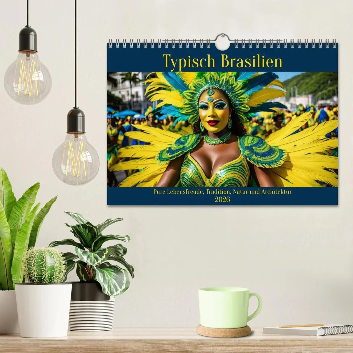 Bild: 9783457320099 | Typisch Brasilien (Wandkalender 2026 DIN A4 quer), CALVENDO...
