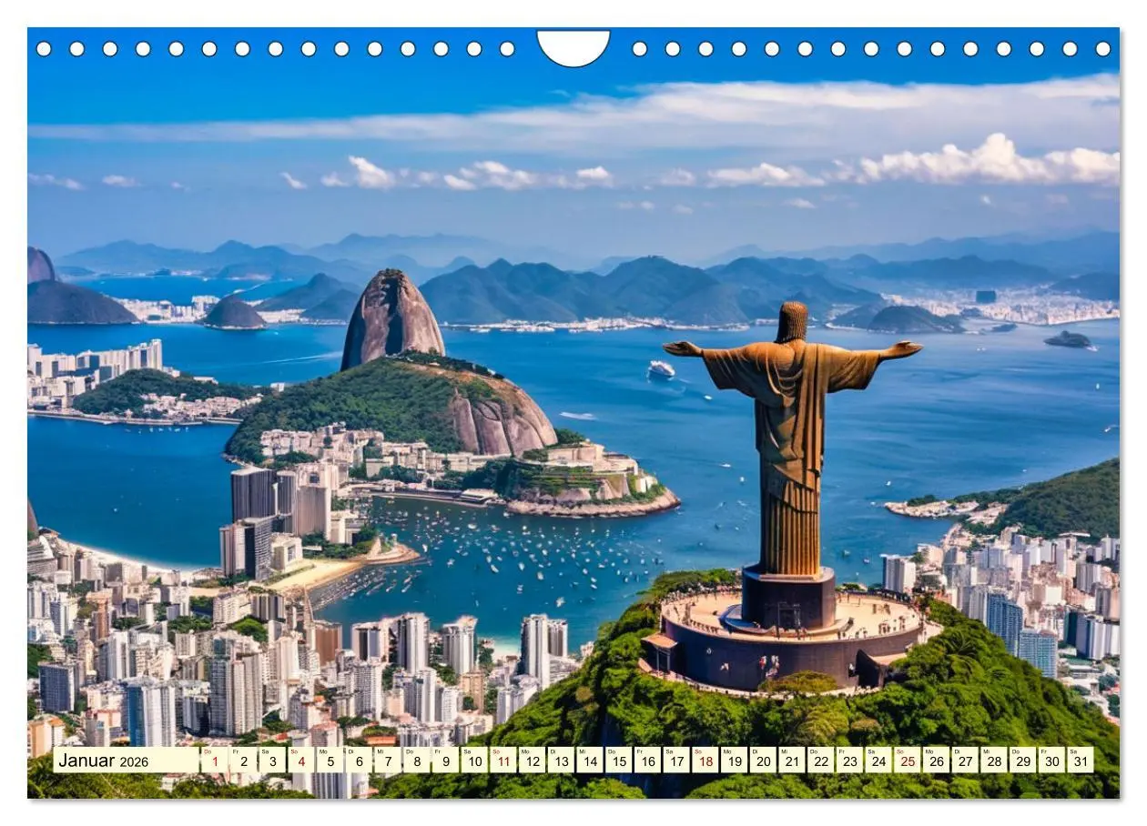 Bild: 9783457320099 | Typisch Brasilien (Wandkalender 2026 DIN A4 quer), CALVENDO...
