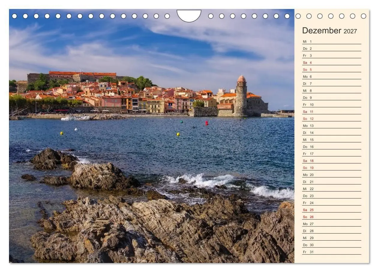 Bild: 9783569810099 | Collioure - Perle der Cote Vermeille (Wandkalender 2027 DIN A4...