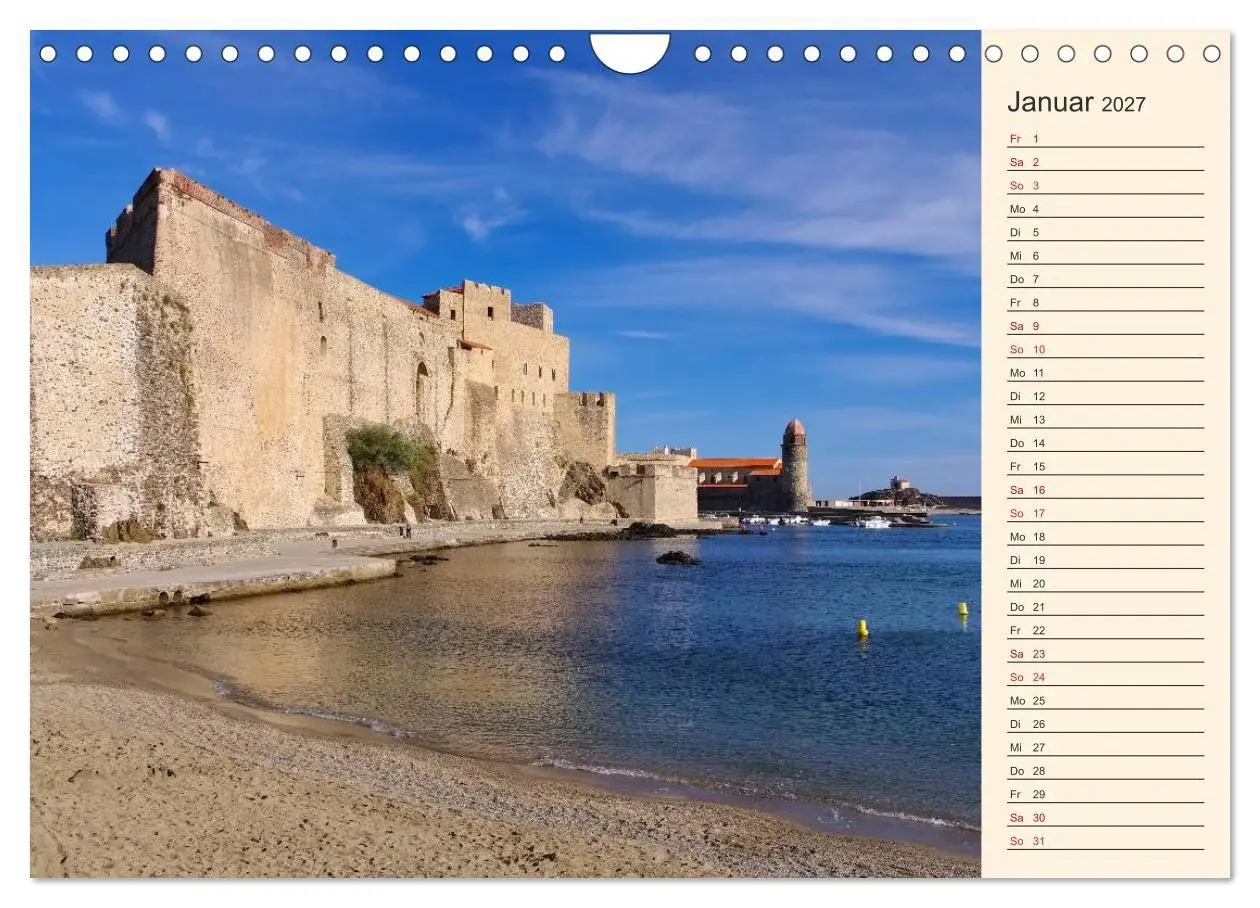 Bild: 9783569810099 | Collioure - Perle der Cote Vermeille (Wandkalender 2027 DIN A4...