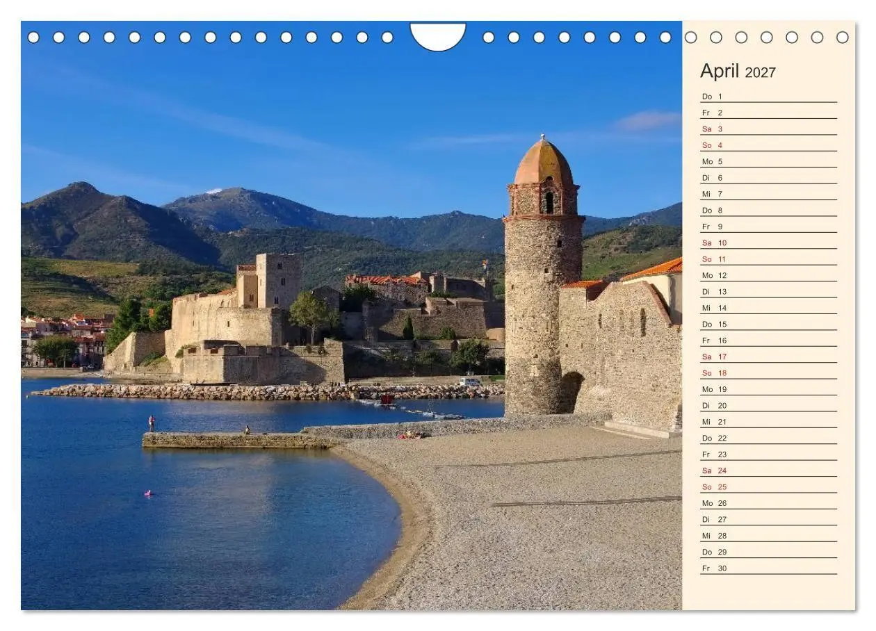 Bild: 9783569810099 | Collioure - Perle der Cote Vermeille (Wandkalender 2027 DIN A4...