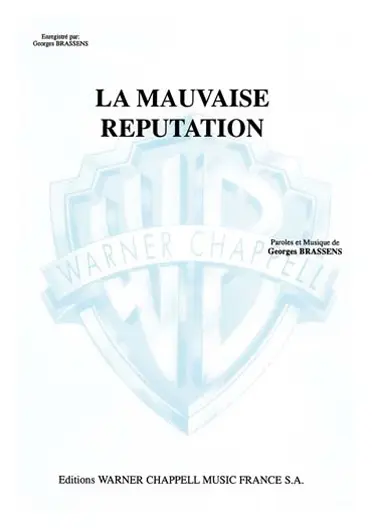 Cover: 9788882910099 | Georges Brassens, La Mauvaise Réputation Vocal and Piano Buch | Buch