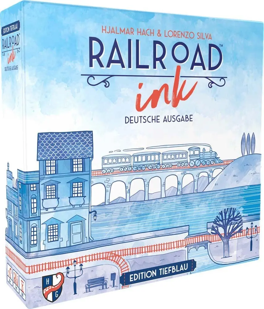 Cover: 4270000440199 | Railroad Ink: Edition Tiefblau | Lorenzo Silva (u. a.) | Spiel | 2024