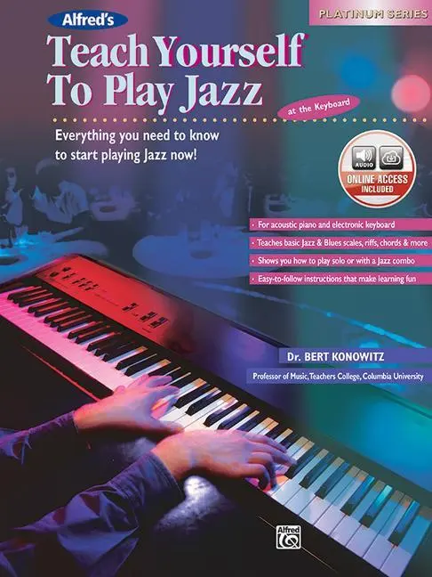 Cover: 9780739000199 | Alfred's Teach Yourself Play Jazz at the Keyboard | Bert Konowitz