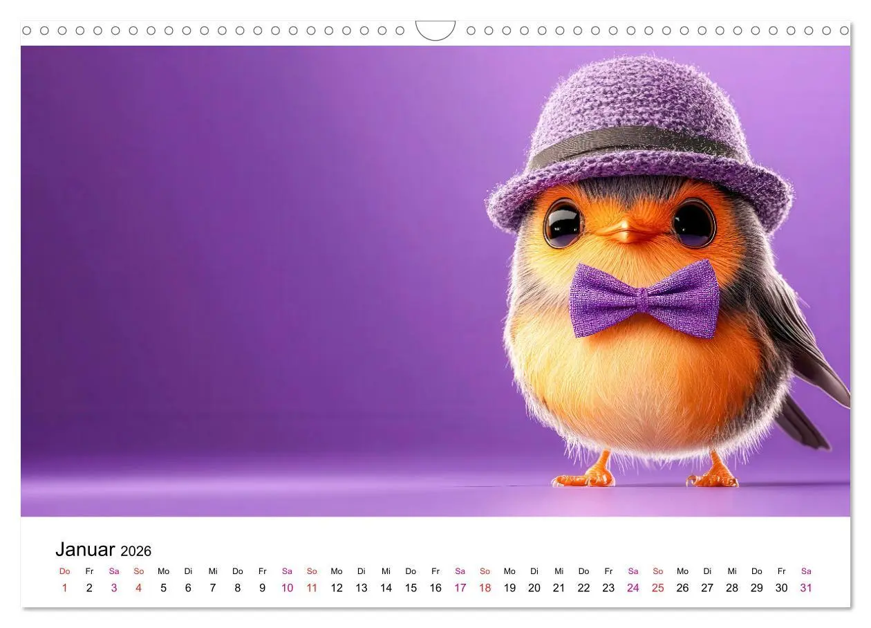 Bild: 9783457310199 | Kreativ Kalender - Tiere &amp; eigene Ideen (Wandkalender 2026 DIN A3...