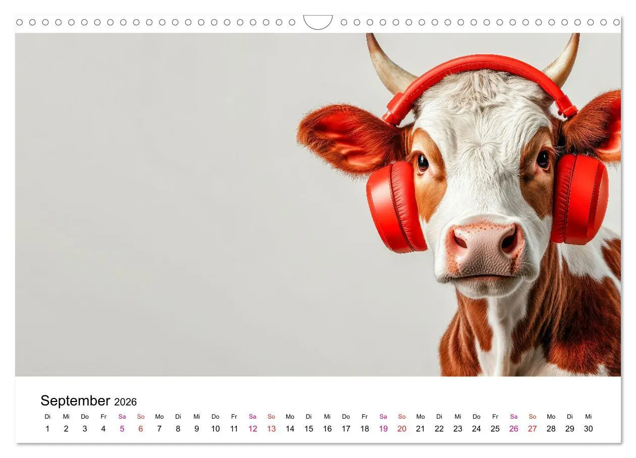 Bild: 9783457310199 | Kreativ Kalender - Tiere &amp; eigene Ideen (Wandkalender 2026 DIN A3...