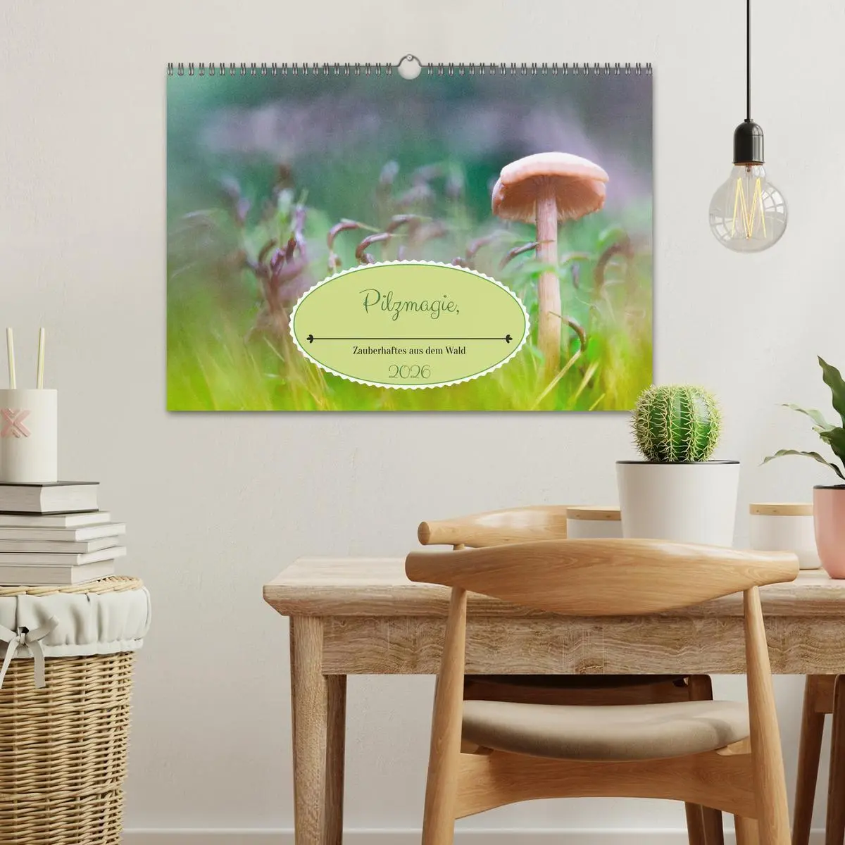 Bild: 9783457480199 | Pilzmagie (Wandkalender 2026 DIN A3 quer), CALVENDO Monatskalender