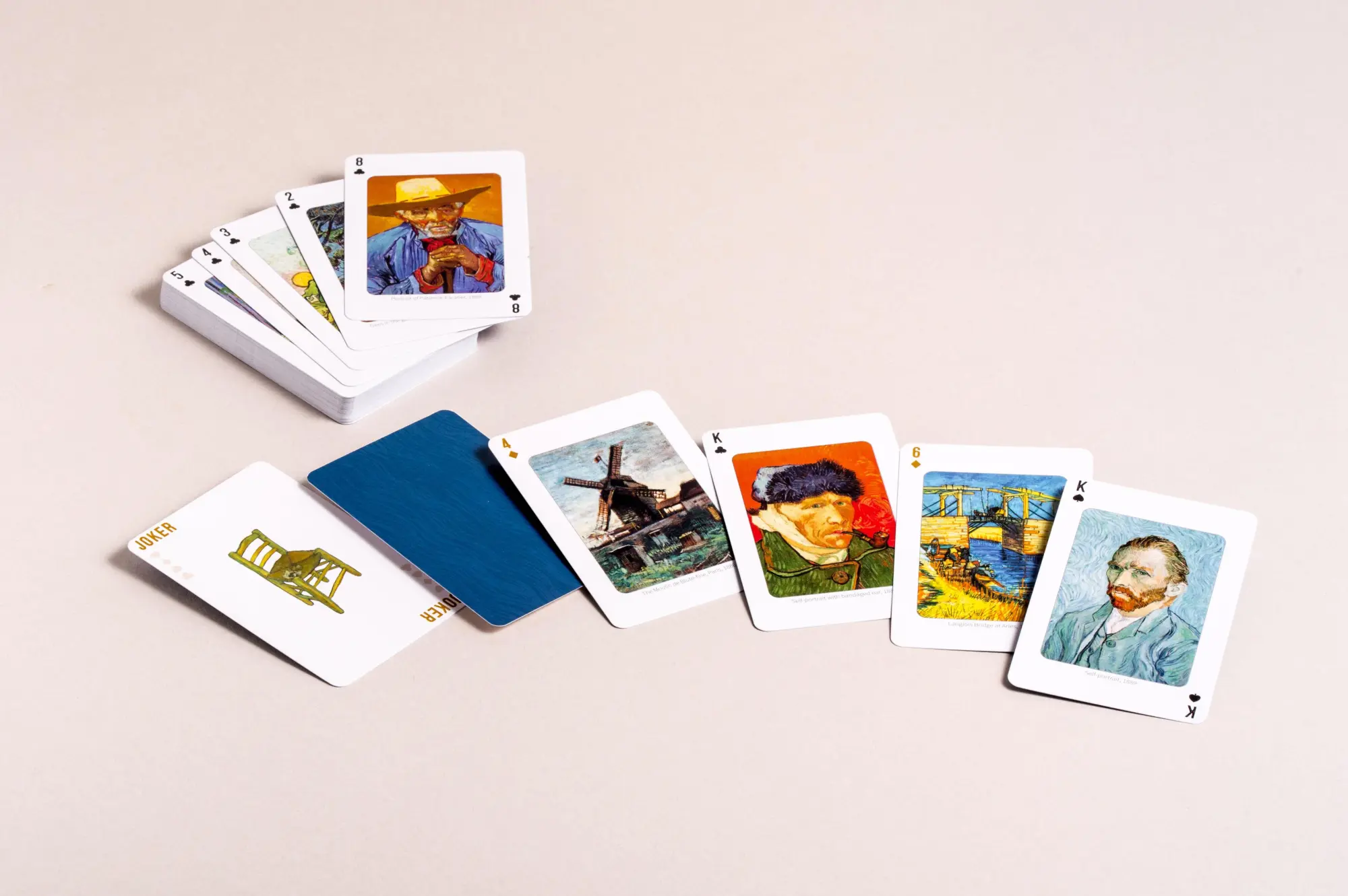 Bild: 4250940200299 | Kartenspiel Vincent van Gogh. 54 Spielkarten mit 53 Van-Gogh-Motiven