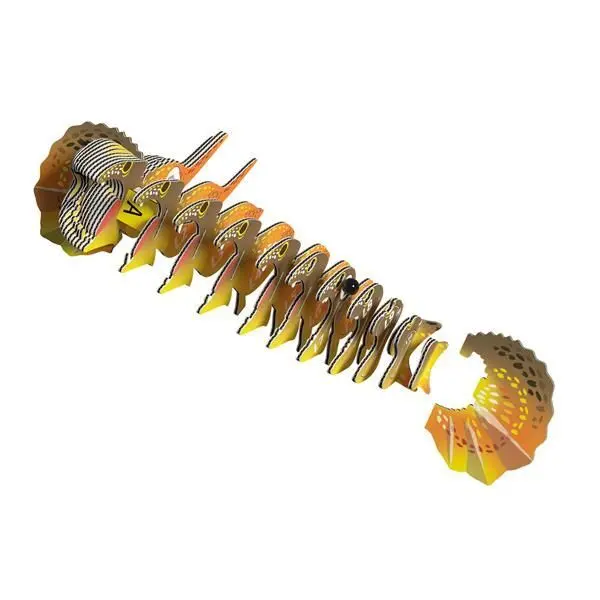Bild: 9421036940299 | EUGY 3D Bastelset Kragenechse | Kit (Bastelset) | 650108 | Deutsch