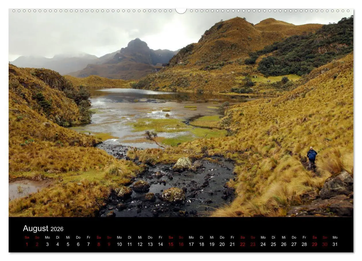 Bild: 9783457920299 | Ama la Vida Ecuador (Wandkalender 2026 DIN A2 quer), CALVENDO...