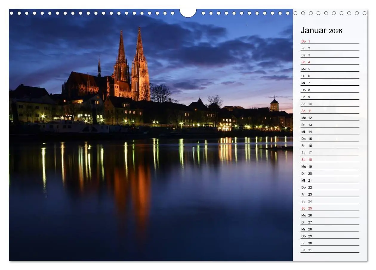 Bild: 9783516010299 | Die Farben von REGENSBURG (Wandkalender 2026 DIN A3 quer), CALVENDO...