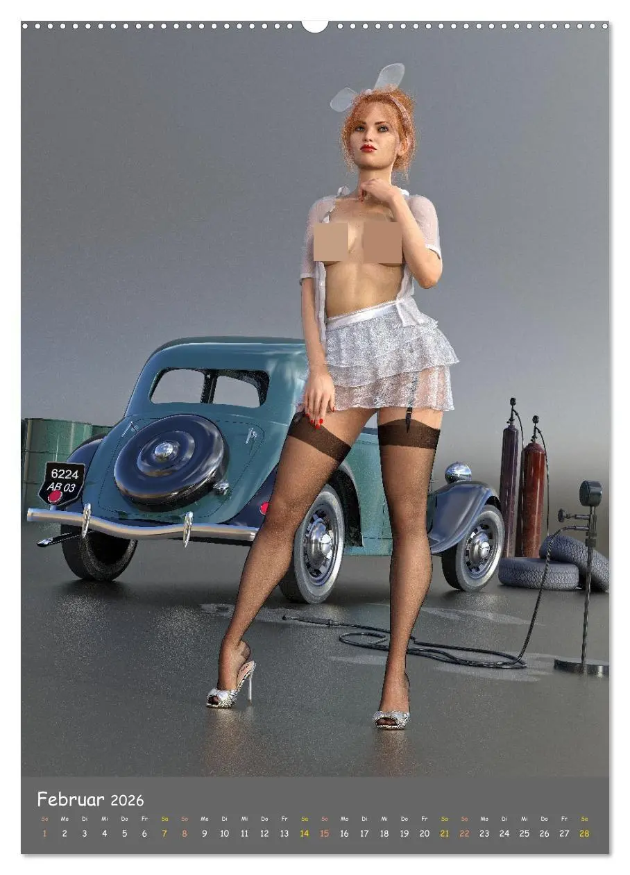 Bild: 9783516250299 | Werkstatt Bunnys (hochwertiger Premium Wandkalender 2026 DIN A2...