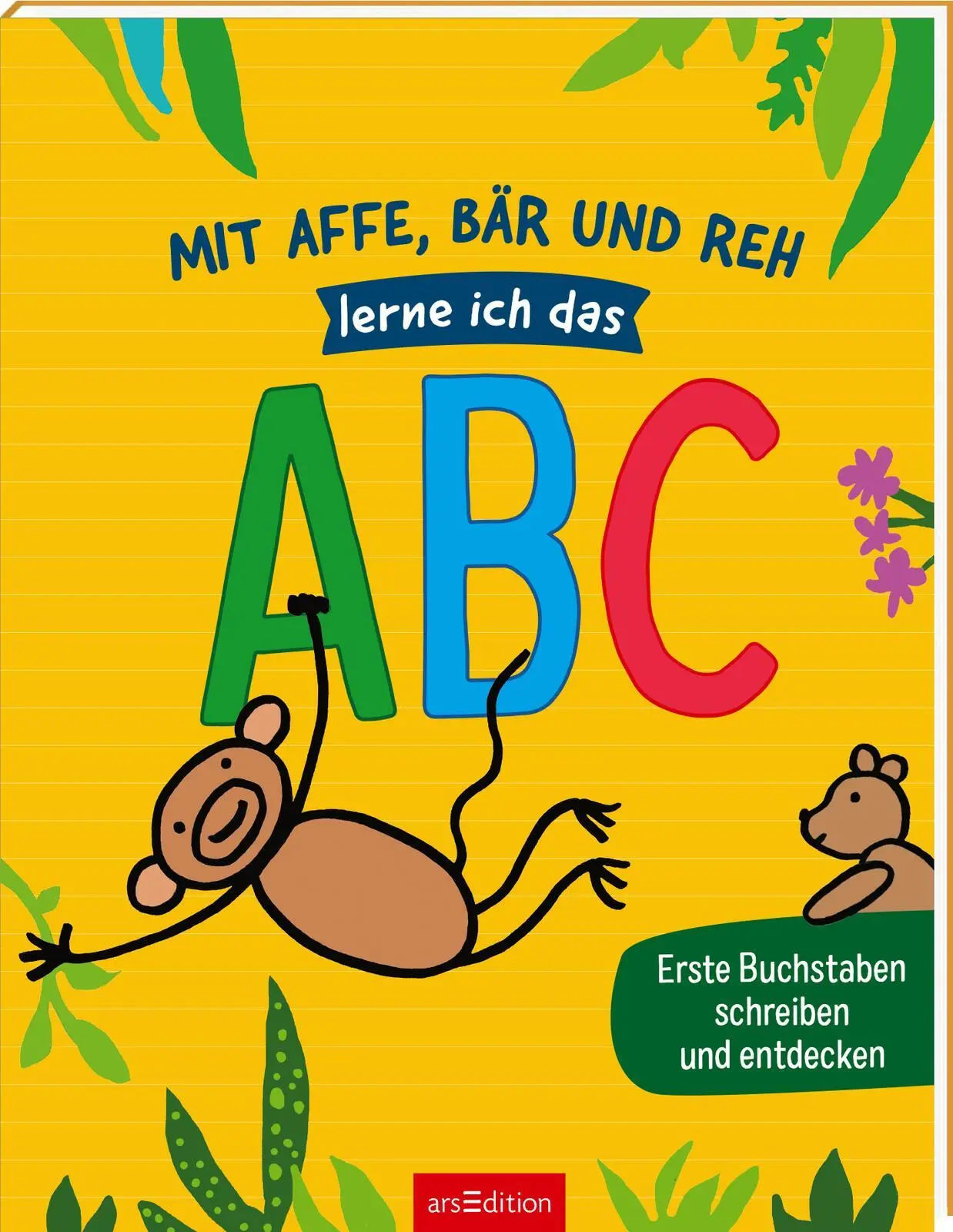 Cover: 9783845860299 | Mit Affe, Bär und Reh lerne ich das ABC | Katja Mensing | Taschenbuch