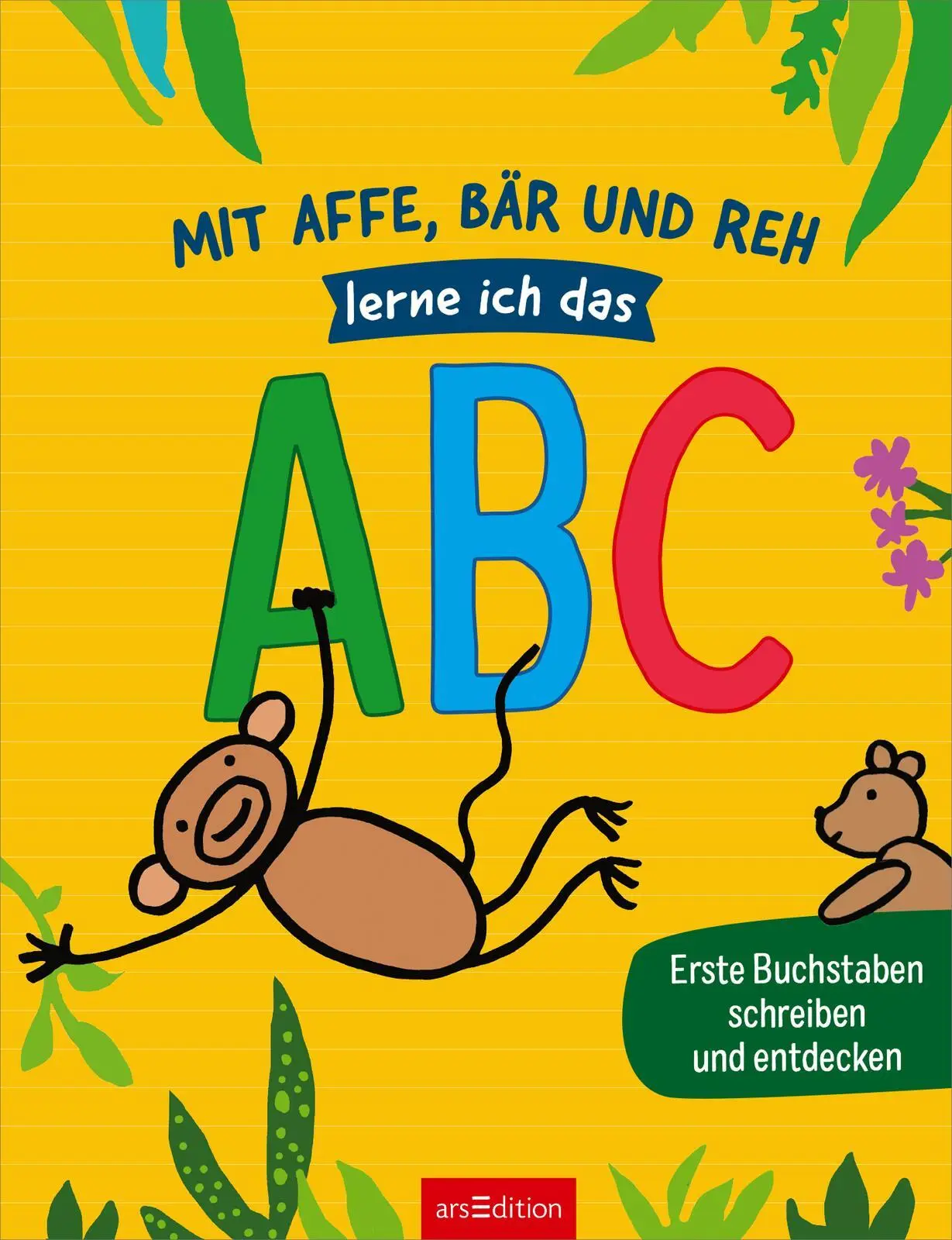 Bild: 9783845860299 | Mit Affe, Bär und Reh lerne ich das ABC | Katja Mensing | Taschenbuch