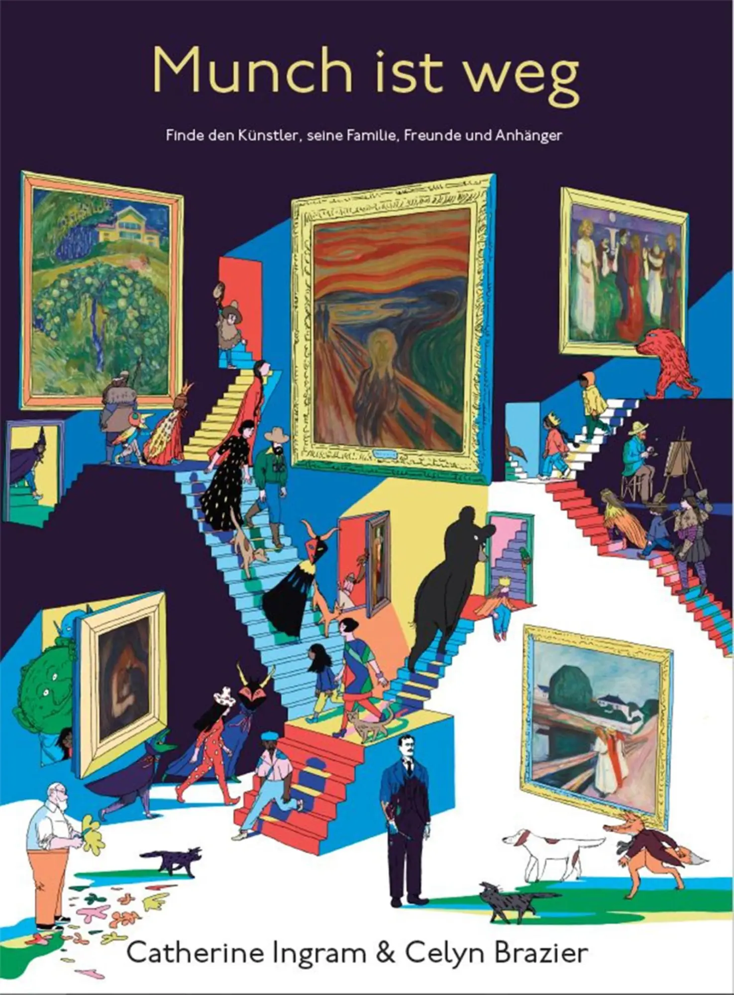Cover: 9788284620299 | Munch ist weg. Finde den Künstler, seine Familie, Freunde und Anhänger