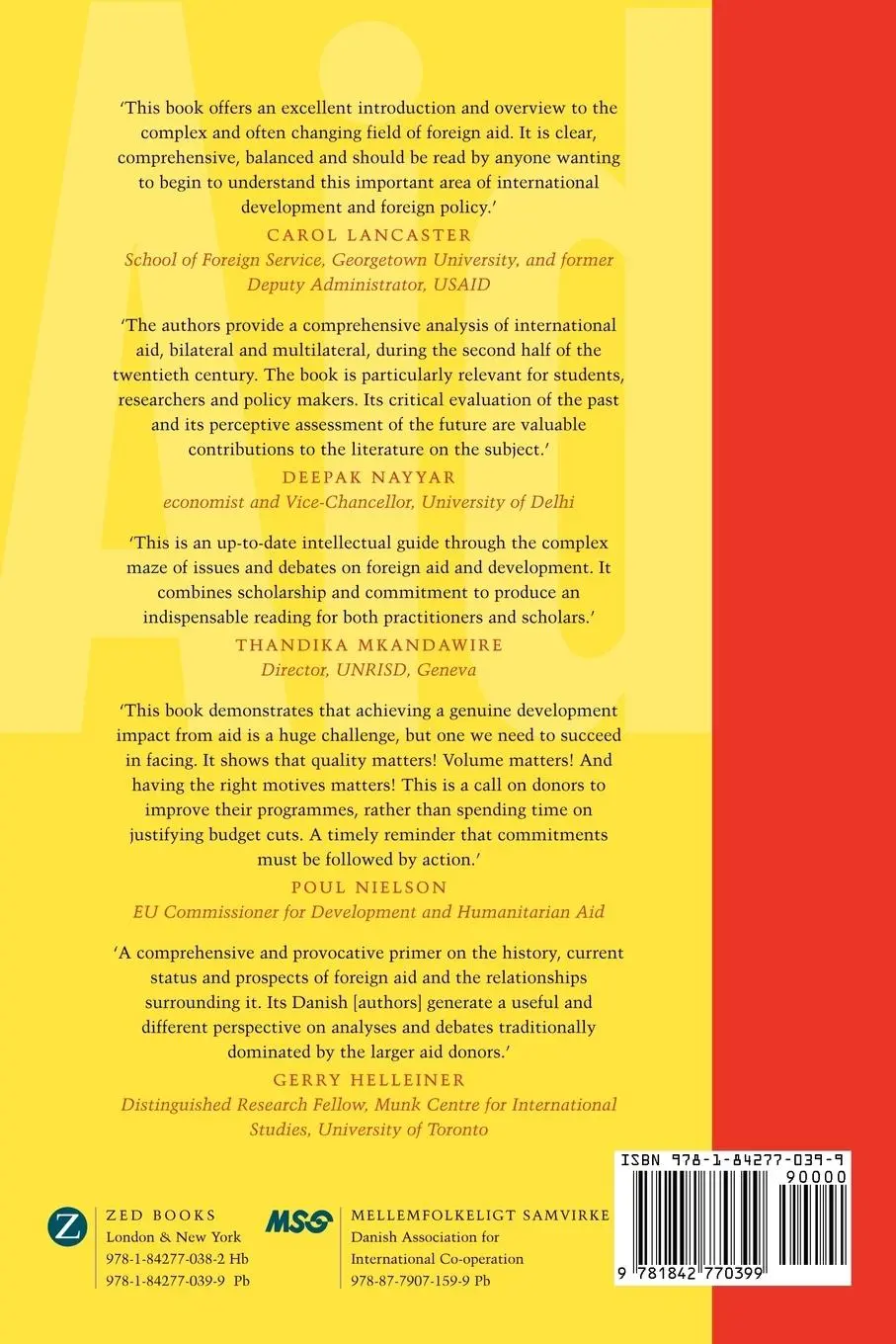 Rückseite: 9781842770399 | Aid | Understanding International Development Cooperation | Buch