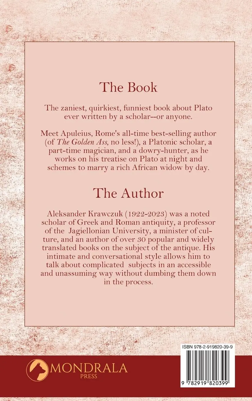 Rückseite: 9782919820399 | A Meeting in Oea, or Concerning Plato | Aleksander Krawczuk | Buch