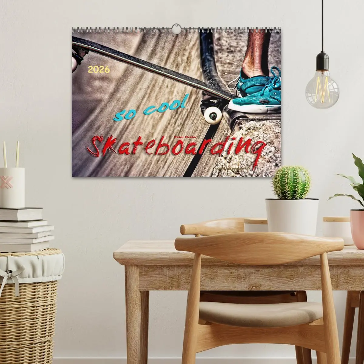 Bild: 9783457910399 | Skateboarding, so cool (Wandkalender 2026 DIN A3 quer), CALVENDO...
