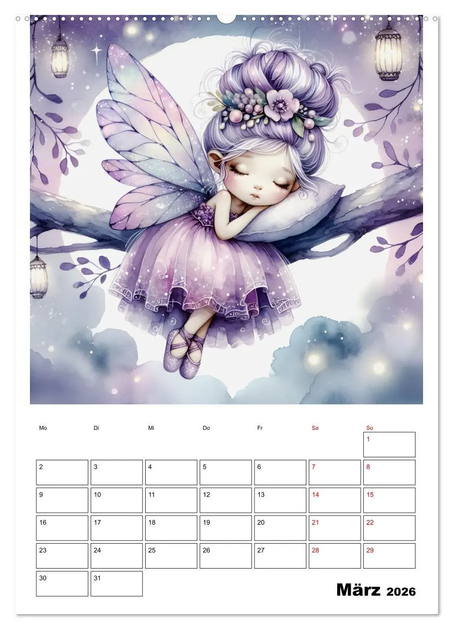 Bild: 9783516240399 | Schlummernde Magie (Wandkalender 2026 DIN A2 hoch), CALVENDO...