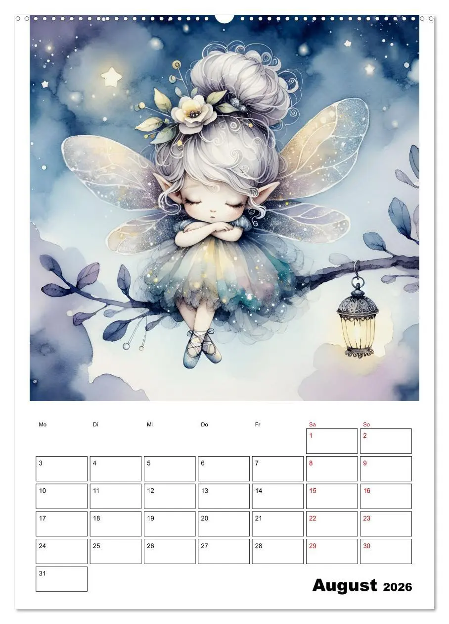 Bild: 9783516240399 | Schlummernde Magie (Wandkalender 2026 DIN A2 hoch), CALVENDO...