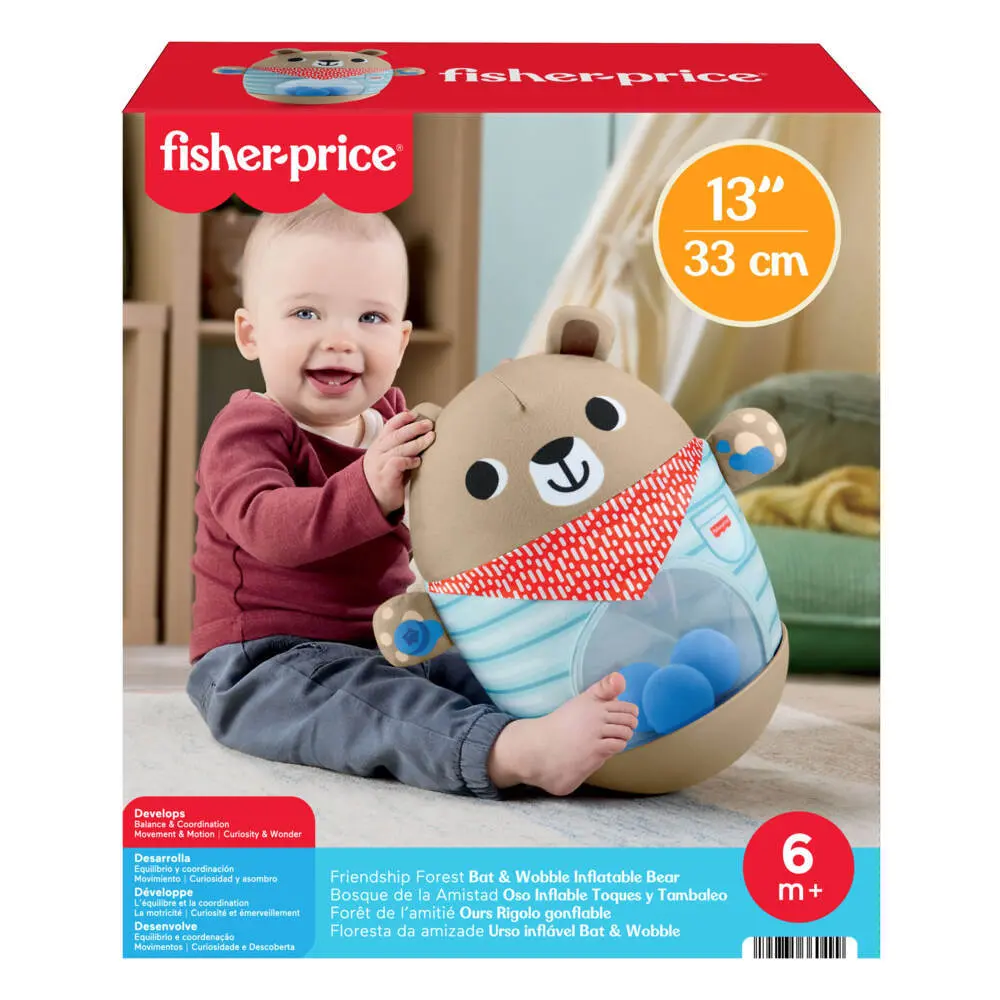 Cover: 194735360499 | Fisher-Price Camping-Freunde Wackelbär | Karton | JLB83 | Deutsch