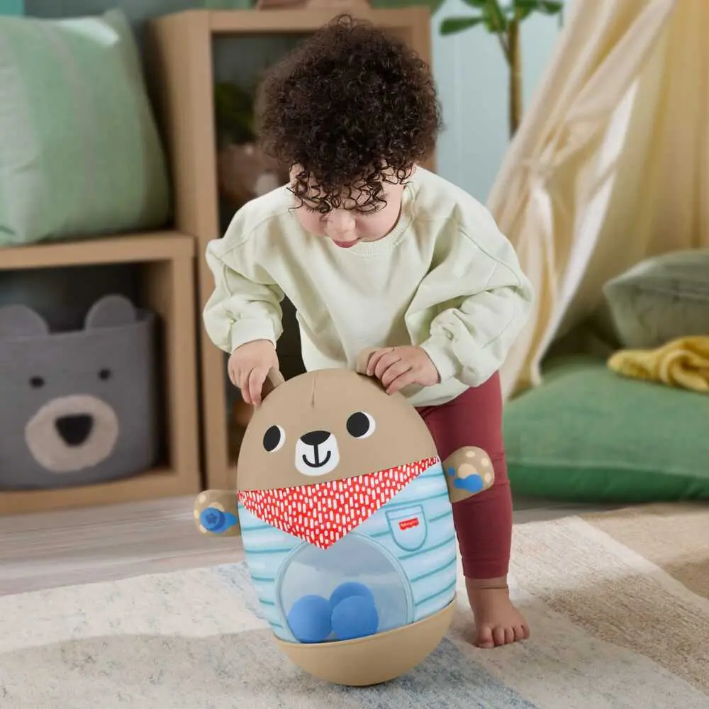 Bild: 194735360499 | Fisher-Price Camping-Freunde Wackelbär | Karton | JLB83 | Deutsch