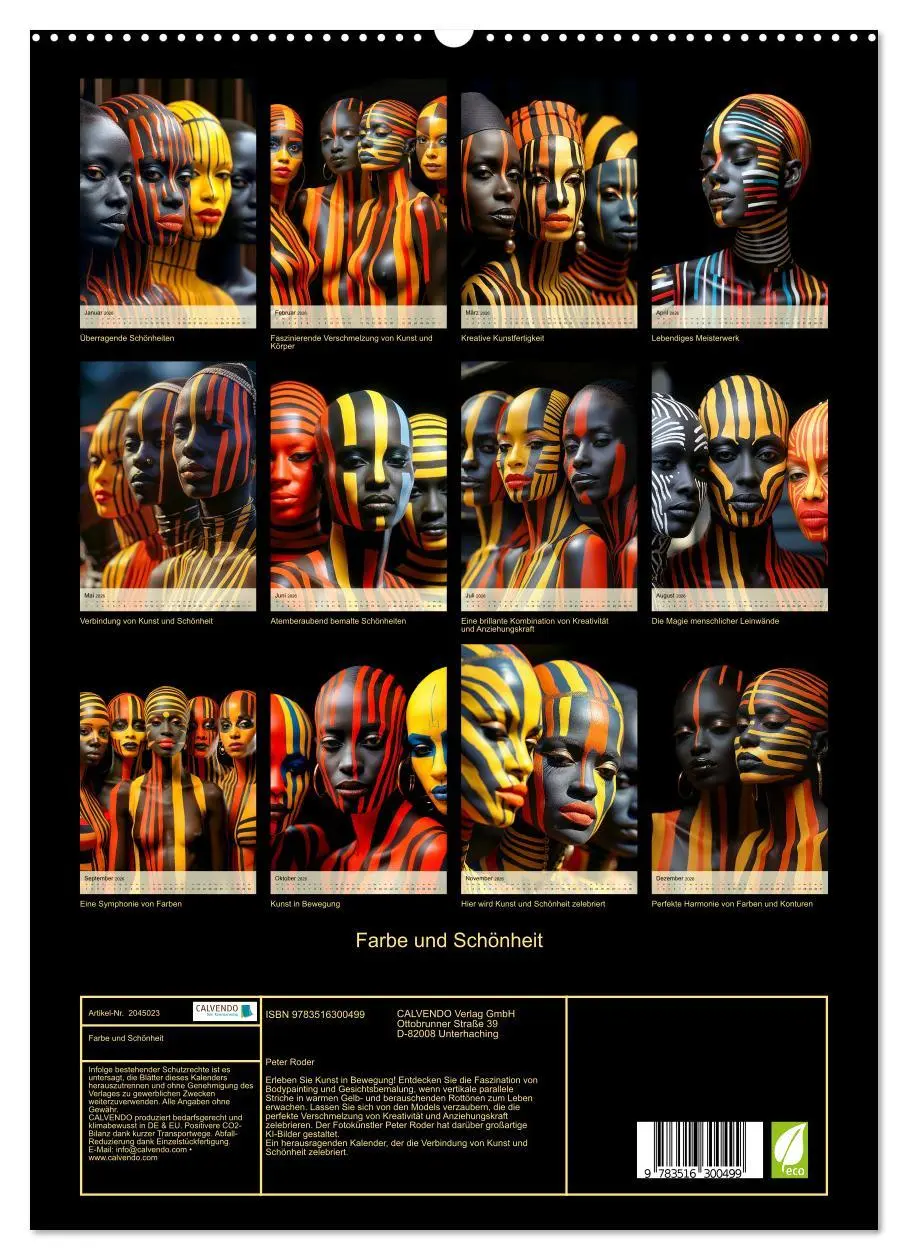 Bild: 9783516300499 | Farbe und Schönheit (hochwertiger Premium Wandkalender 2026 DIN A2...