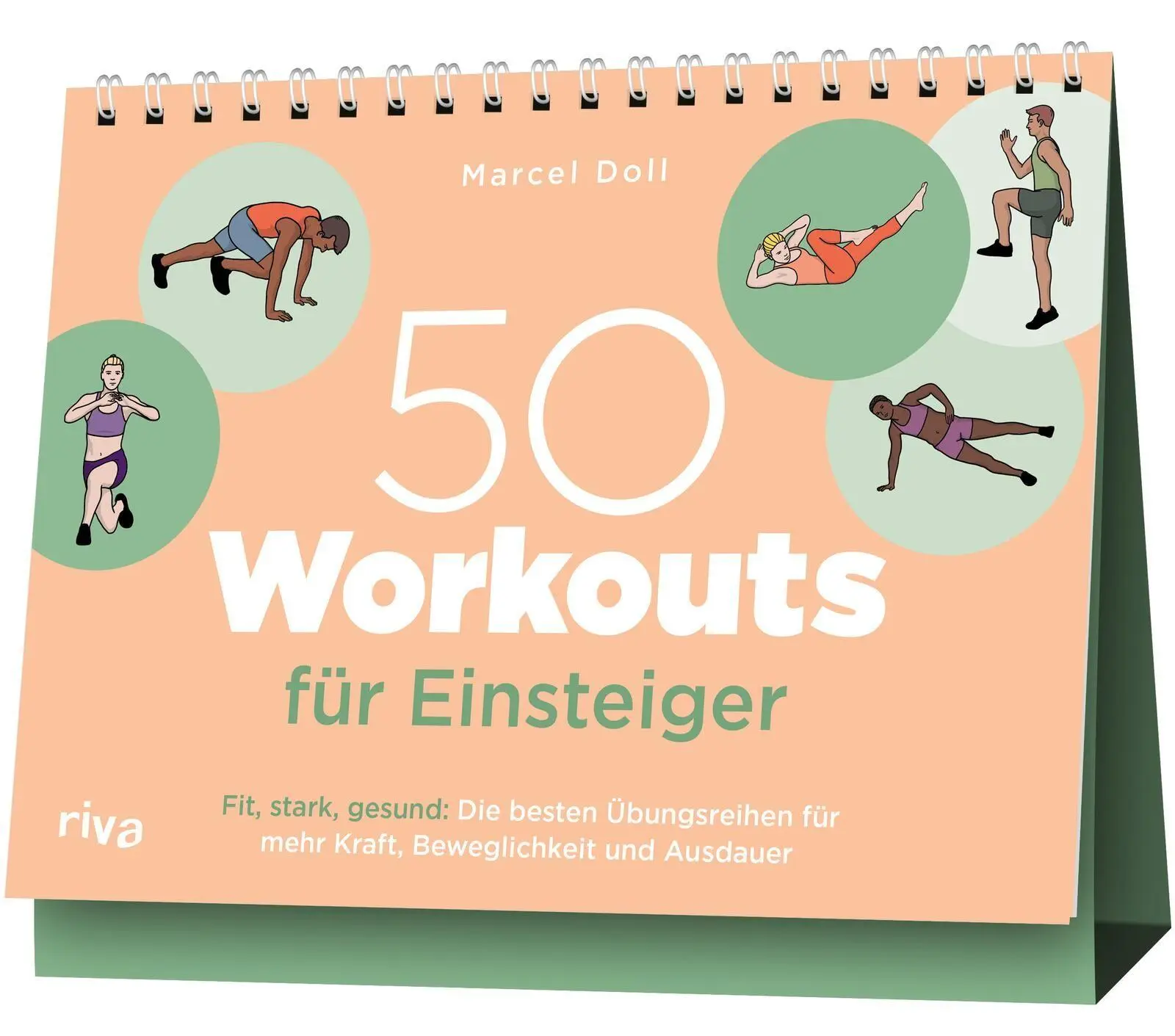 Cover: 9783742330499 | 50 Workouts für Einsteiger | Marcel Doll | Kalender | 50 Workouts