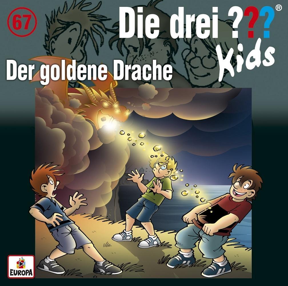Die drei ??? Kids 67: Der goldene Drache | Boris Pfeiffer | Audio-CD | Die drei ??? Kids | Deutsch | 2018 | United Soft Media | EAN 9783803260499 - Pfeiffer, Boris