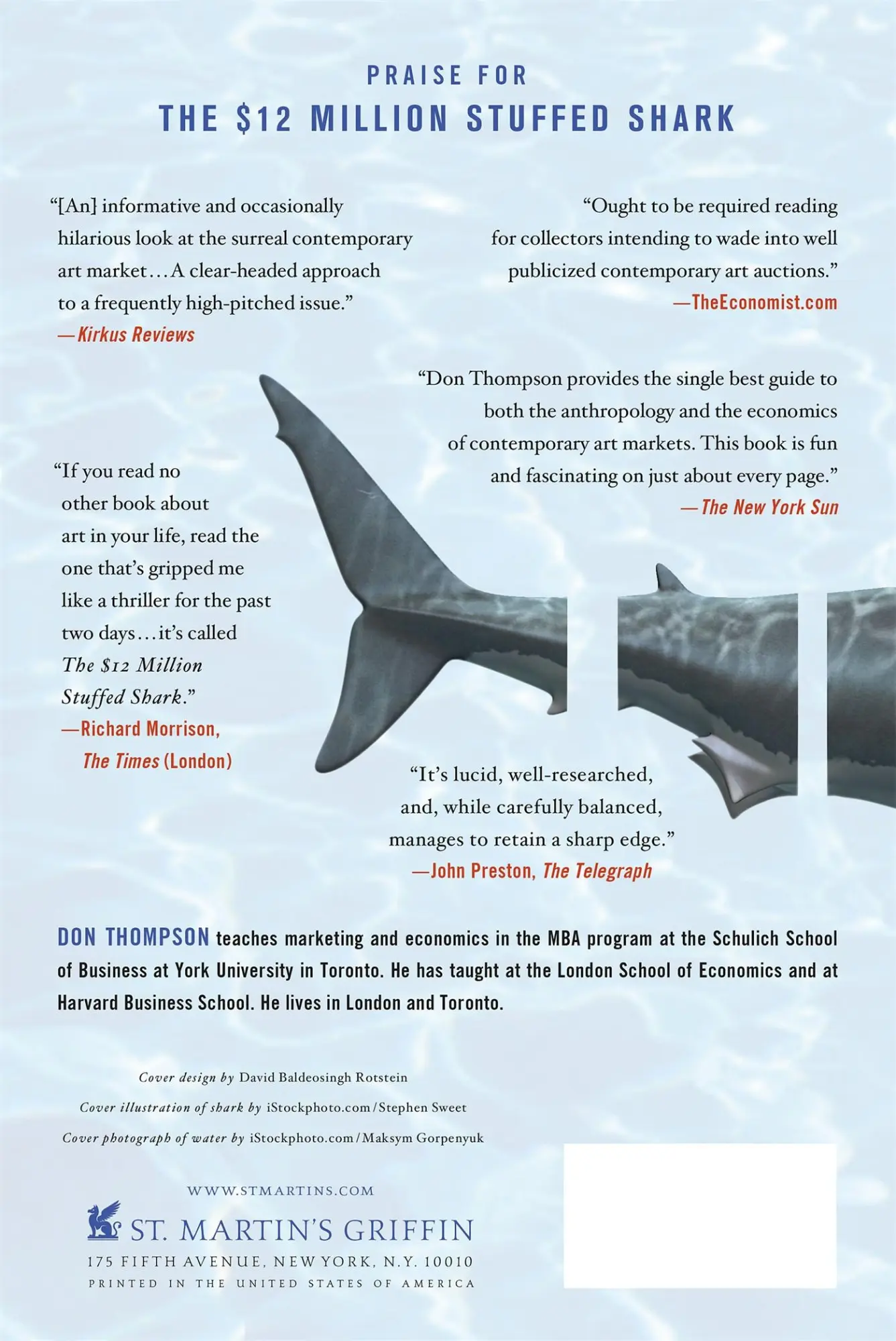 Rückseite: 9780230620599 | The $12 Million Stuffed Shark | Don Thompson | Taschenbuch | Englisch