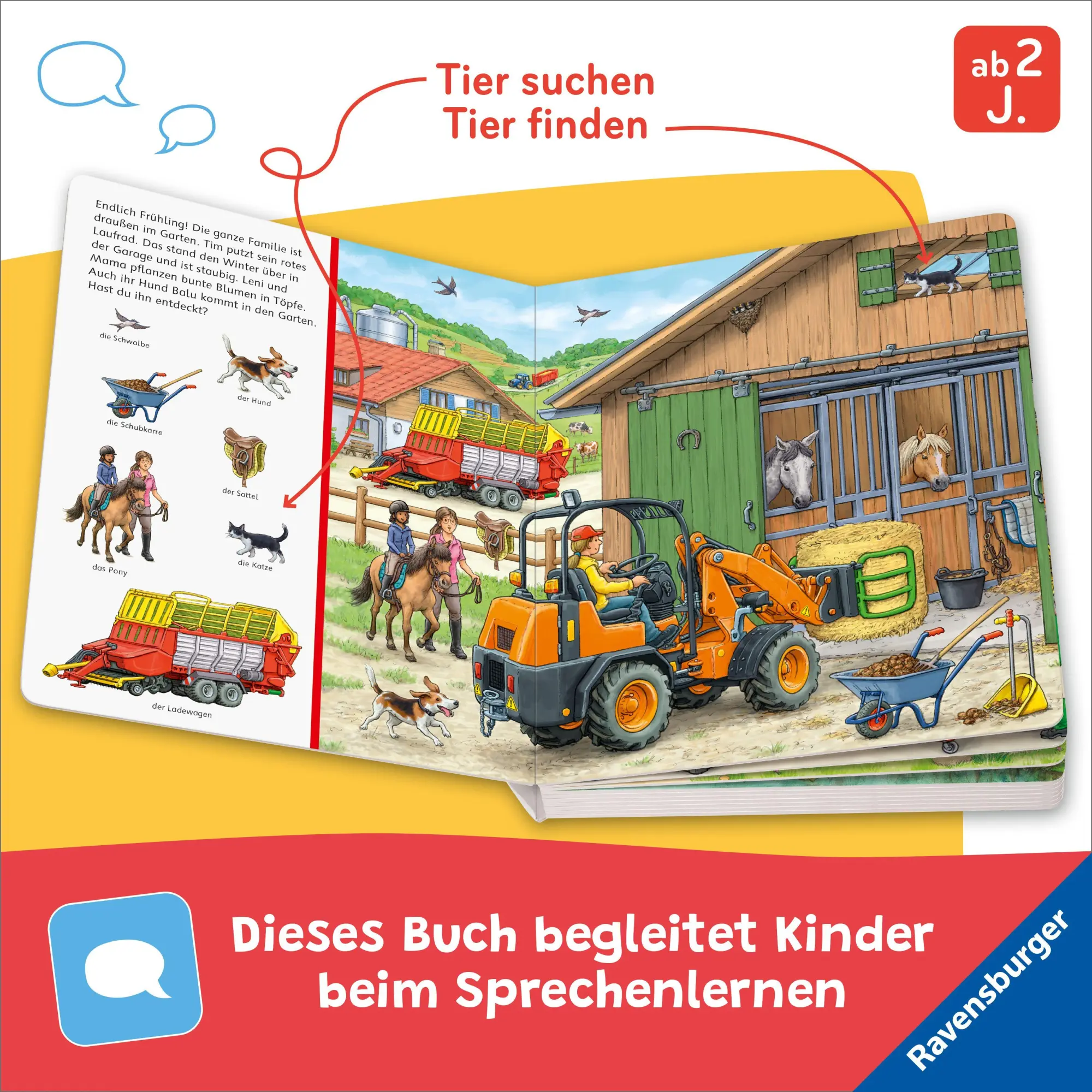 Bild: 9783473420599 | Sachen suchen - Bauernhof-Fahrzeuge | Susanne Gernhäuser | Buch | 2025