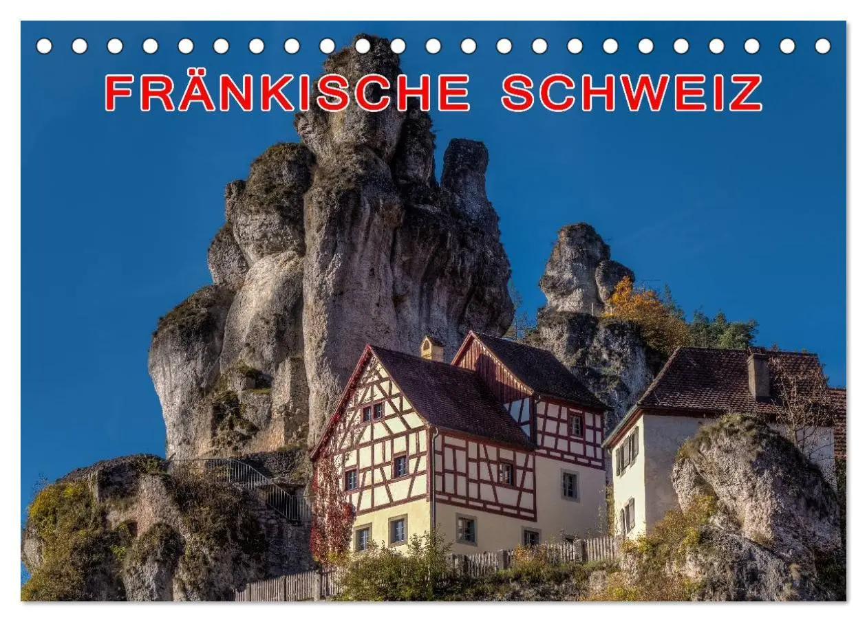 Cover: 9783516150599 | Fränkische Schweiz (Tischkalender 2026 DIN A5 quer), CALVENDO...