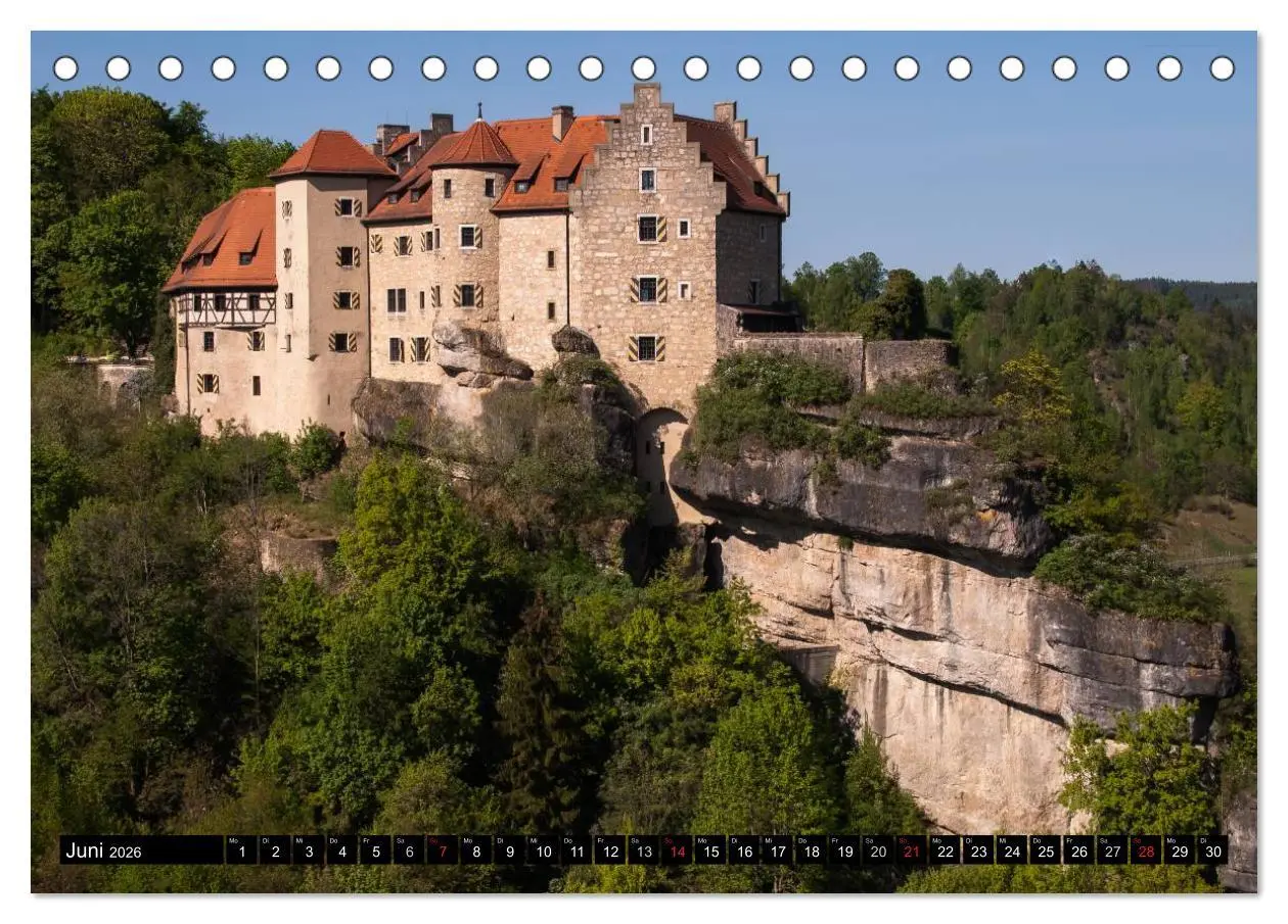 Bild: 9783516150599 | Fränkische Schweiz (Tischkalender 2026 DIN A5 quer), CALVENDO...