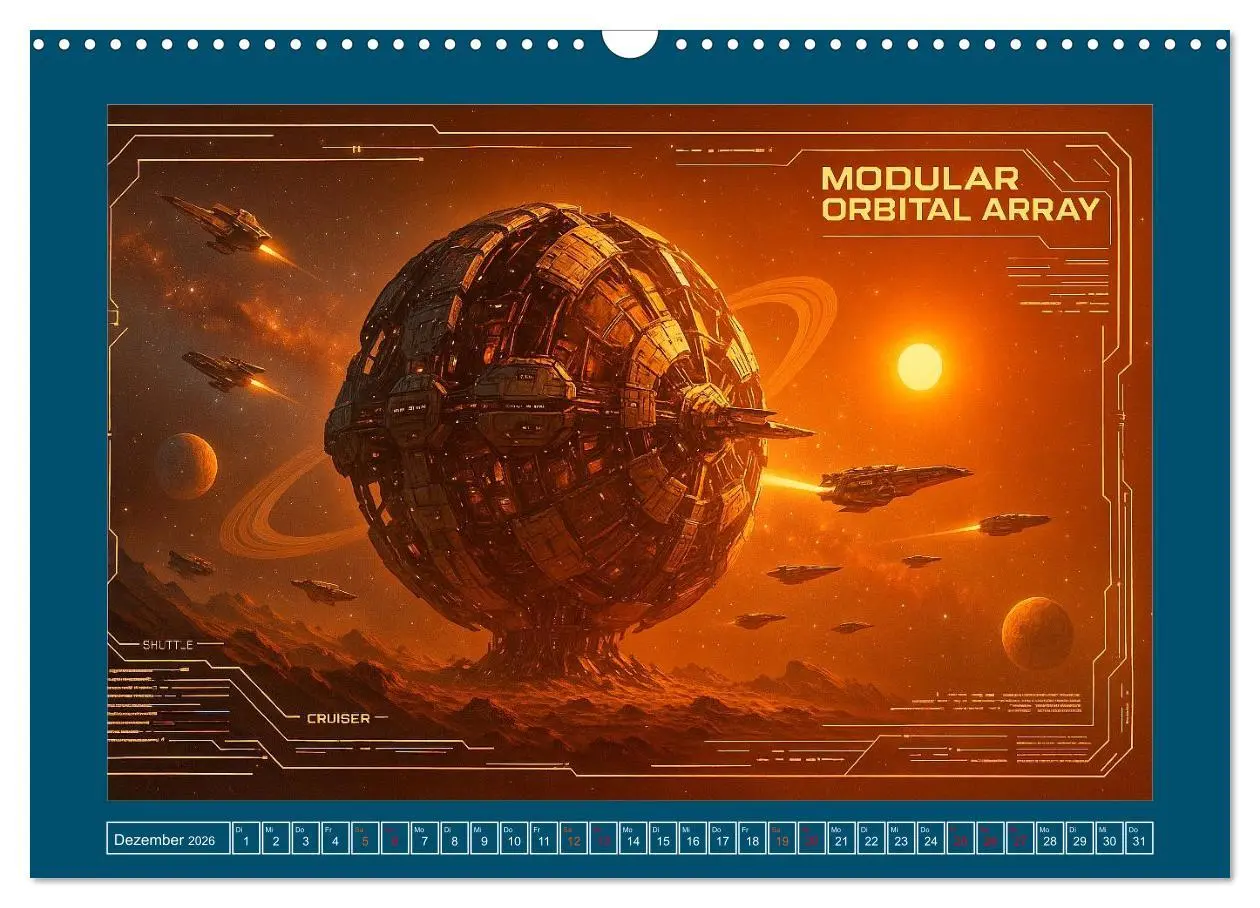 Bild: 9783516600599 | Intelligente Alientechnik (Wandkalender 2026 DIN A3 quer), CALVENDO...