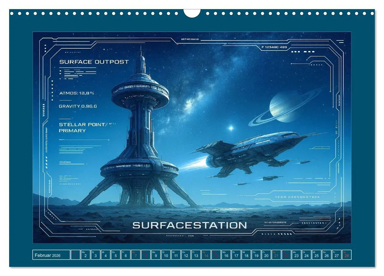 Bild: 9783516600599 | Intelligente Alientechnik (Wandkalender 2026 DIN A3 quer), CALVENDO...