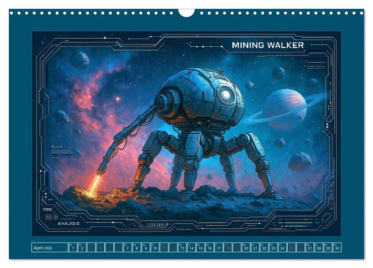 Bild: 9783516600599 | Intelligente Alientechnik (Wandkalender 2026 DIN A3 quer), CALVENDO...