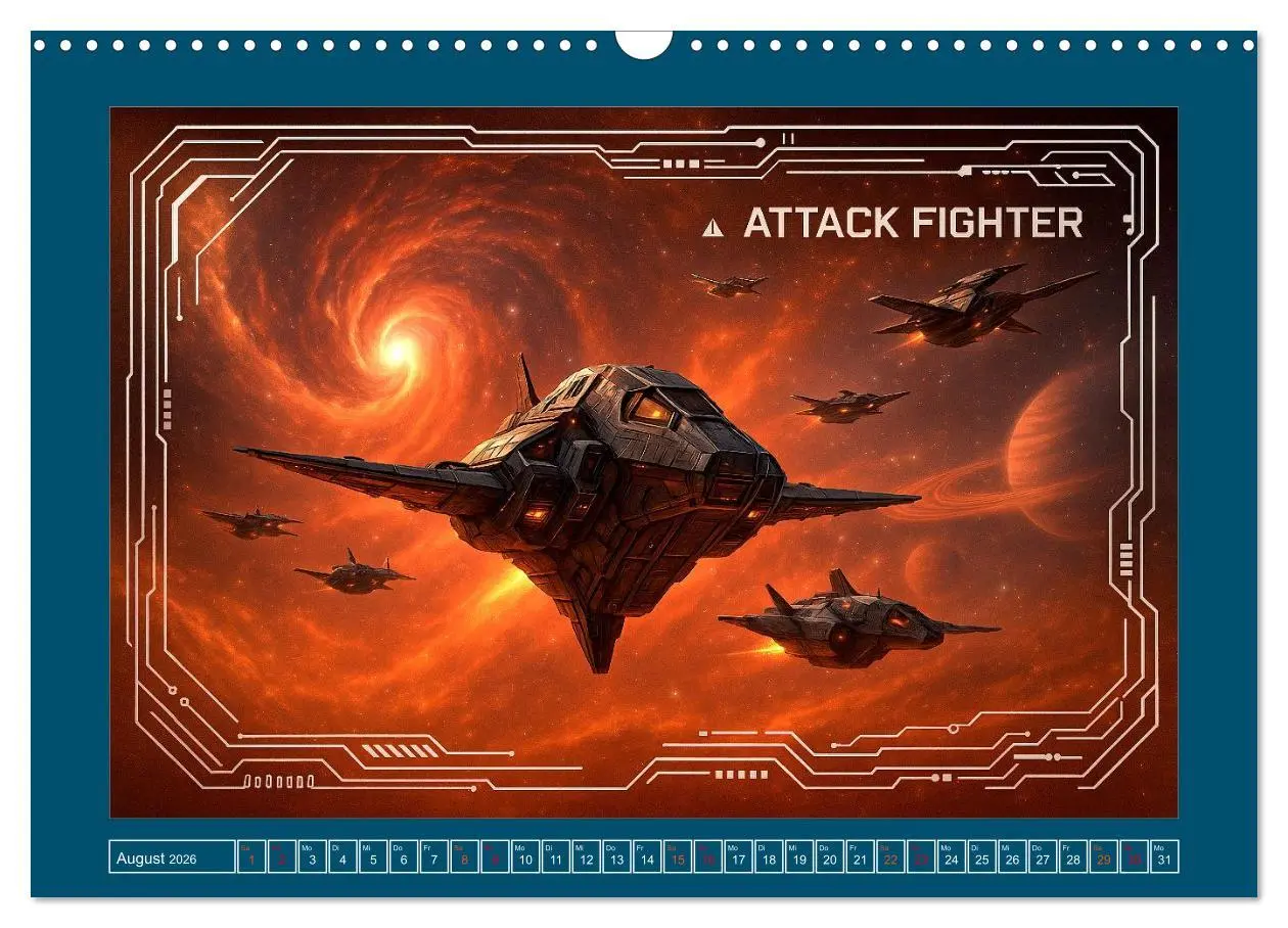 Bild: 9783516600599 | Intelligente Alientechnik (Wandkalender 2026 DIN A3 quer), CALVENDO...