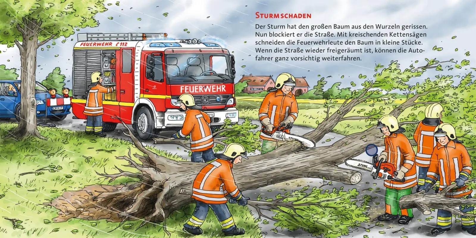 Bild: 9783551250599 | Hör mal (Soundbuch): Die Feuerwehr | Christian Zimmer | Buch | 14 S.