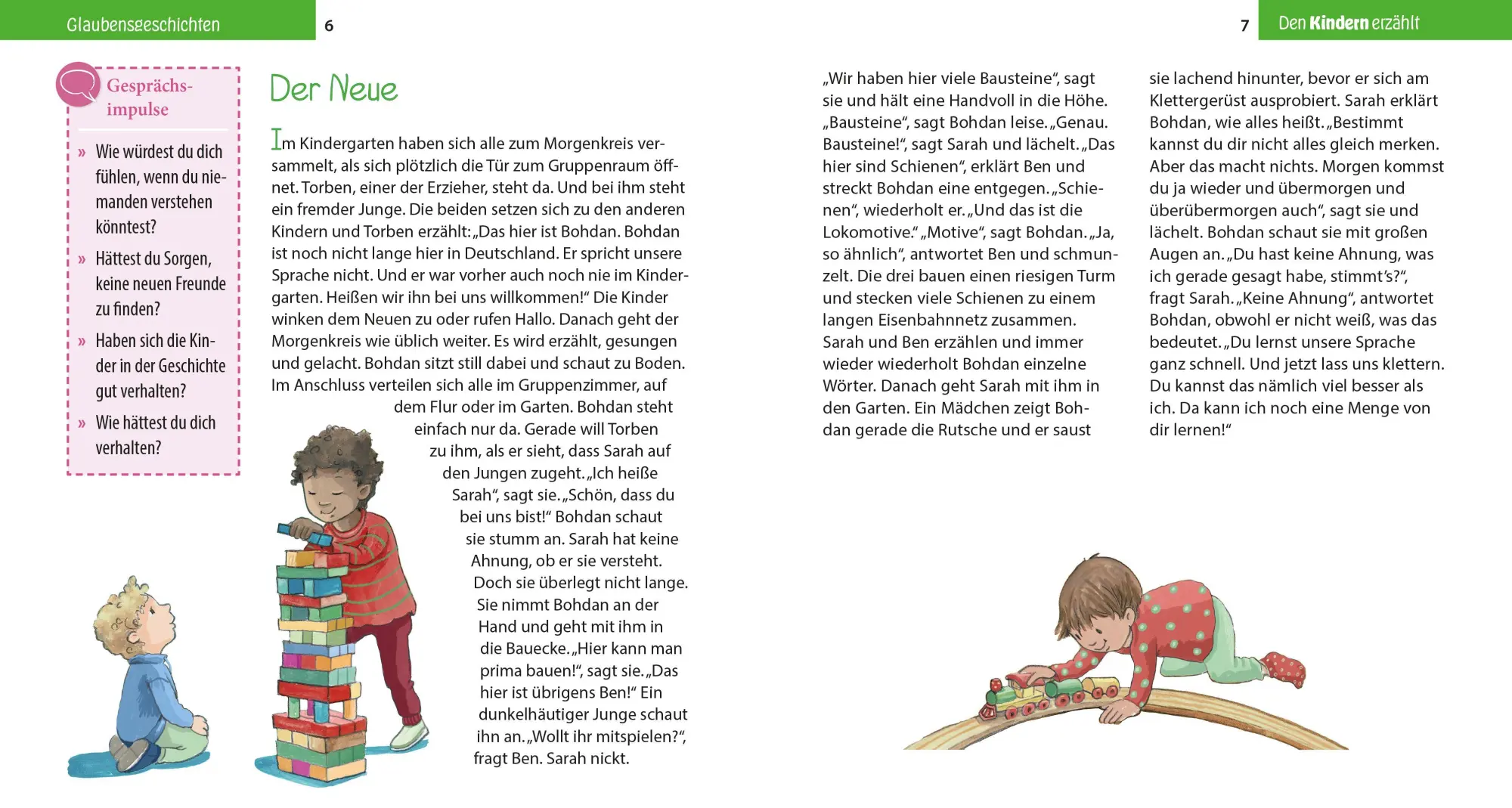 Bild: 9783766630599 | Glaubensgeschichten den Kindern erzählt | Eva Danner | Taschenbuch