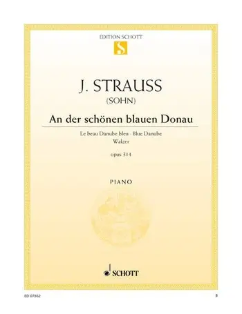 Cover: 9790001090599 | An Der Schonen Blauen Donau | Johann Strauss Jr. | Buch | Schott Music
