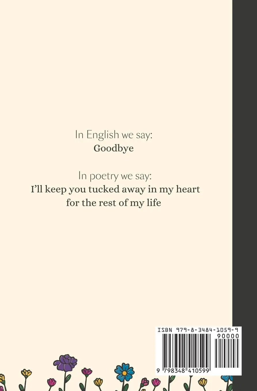 Rückseite: 9798348410599 | In Poetry We Say Journal | Whitney Hanson | Taschenbuch | Englisch
