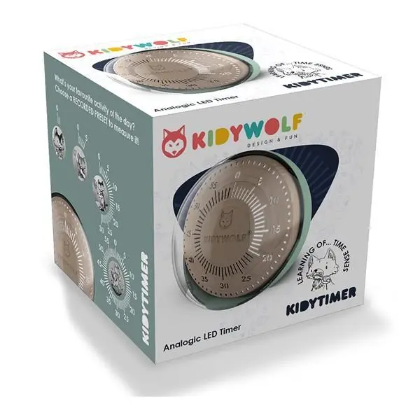Bild: 5407009180699 | KIDYWOLF Analoger LED Timer | 418069 | 2024 | KIDYWOLF